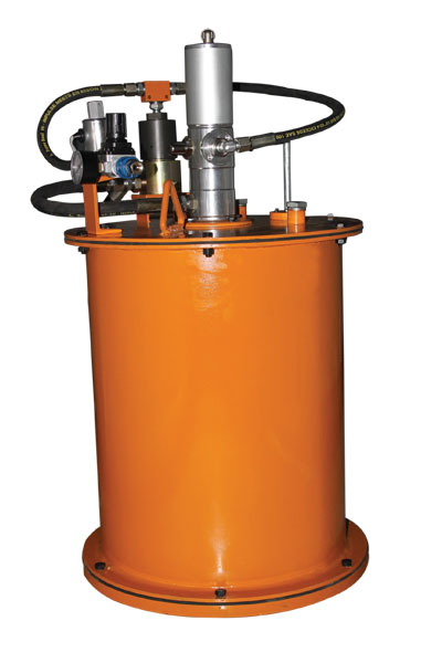 24 V DC/Battery Operated Bucket Grease Pump