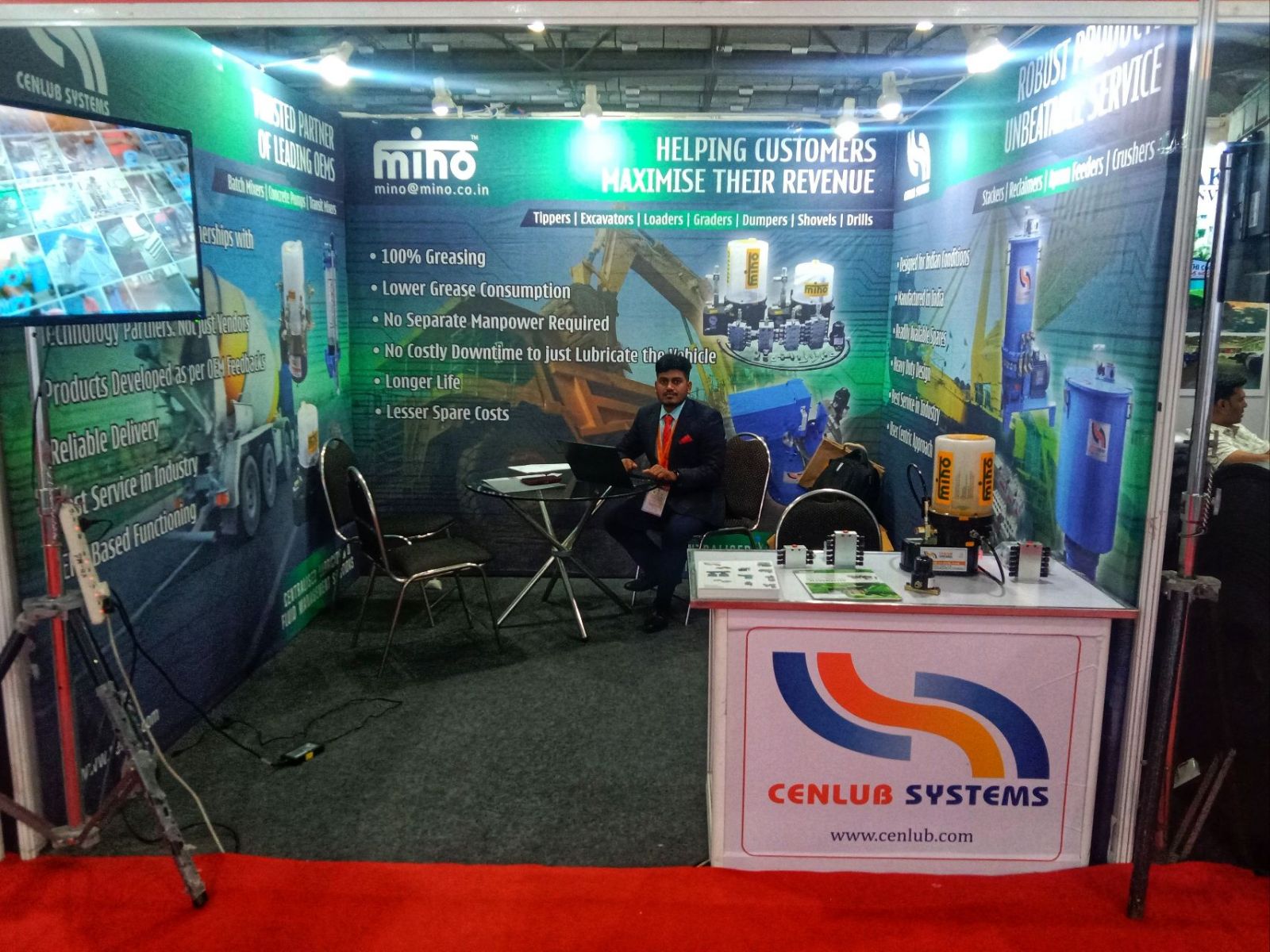 Glimpses of International Mining & Mines Safety Expo, CODISSIA Coimbatore.